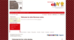 Desktop Screenshot of johnnewmancoins.com